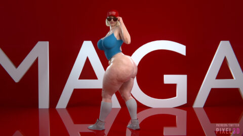 MAGA Karen Twerk [PIXEL3D]